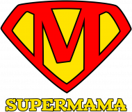 Koszulka Supermama prezent na Dzień Matki