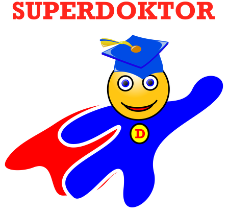 Kubek Superdoktor obrona doktoratu prezent