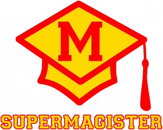 Prezent dla magistra - kubek Supermagister
