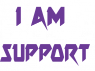 I am rhe support_koszulka damska