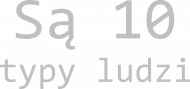 10 typy ludzi