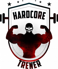 Koszulka Hardcore trener, koszulka męska na siłownię Hardcore Trener