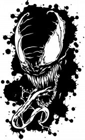 Koszulka Venom Marvel Męska koszulka z Venomem