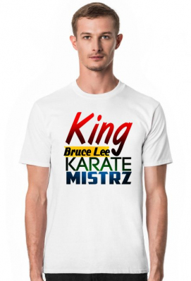 Koszulka Bruce Lee Karate Mistrz Franek Kimono - Graficzne i artystyczne prezenty
