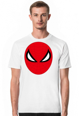koszulka spiderman głowa Pająka - Ciuchy z popkultury.