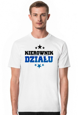 Koszulka Kierownik Działu - Graficzne i artystyczne prezenty