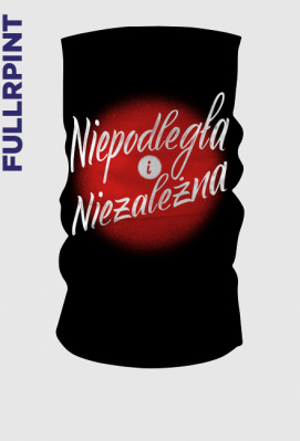 Maseczka Komin Niepodległa i Niezależna - Koszulki noszone z dumą. Moda patriotyczna