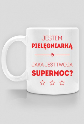 SUPERMOC - kubek pielegniarka - Sklep Ratowniczy ⋆ koszulki ratownictwo medyczne, ratownik, pielęgniarka