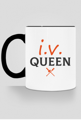 Intravenous Queen - kubek - Sklep Ratowniczy ⋆ koszulki ratownictwo medyczne, ratownik, pielęgniarka