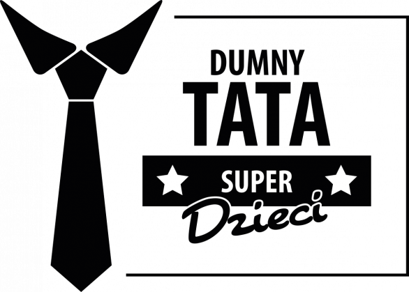 Koszulka męska jasna - Dumny Tata