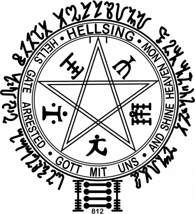 HELLSING Alucard Symbol męska