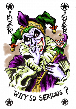Joker card damska koszulka