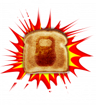 Let's Get Toasted! SOLID WHT
