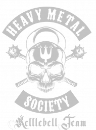 Bez rękawów - Heavy Metal Society - light grey
