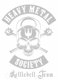 Bez rękawów - Heavy Metal Society - light grey - MARCIN