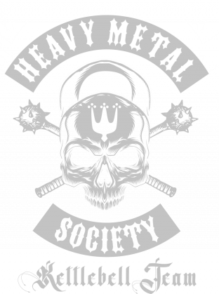 Bez rękawów - Heavy Metal Society - light grey