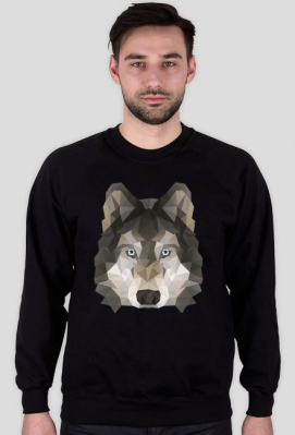 Geometric wolf head - HungryWolf