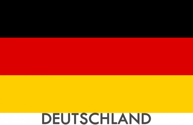 Koszulka z flagą Niemiec.