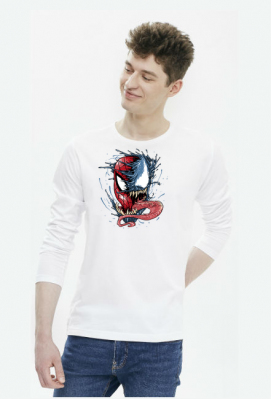 Koszulka Męska Spiderman Vs Venom - Lunarart