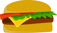 Burger 1 - czapeczka z daszkiem