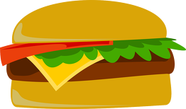 Burger 1 - czapeczka z daszkiem