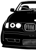 Half of BMW E36 (czapeczka)