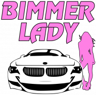 Bimmer Lady - E63 (bluzka damska v-neck)
