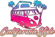 California Style - VW Bulli (kubek kolor)