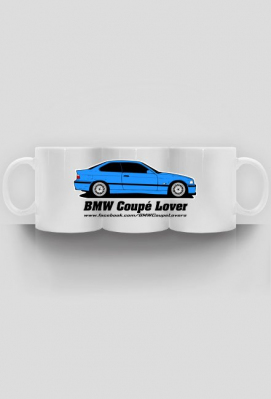 Estoril E36 - BMW Coupe Lover (kubek panorama) ciemna grafika - UltiMate Fanshop