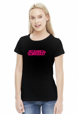 Internet Princess (bluzka damska) - Najlepsze Koszulki z nadrukiem