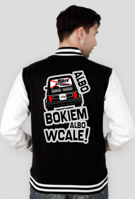 126p Bokiem (bluza college) - Dealer Koszulek