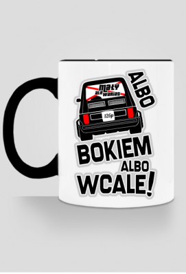 126p Bokiem (kubek kolor) - Dealer Koszulek