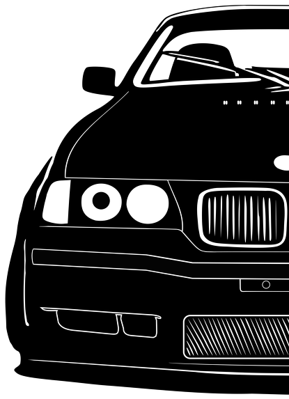 Half of BMW E36 (kubek)