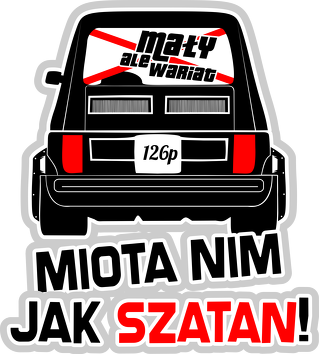 126p - Miota nim jak szatan! (kubek kolor)