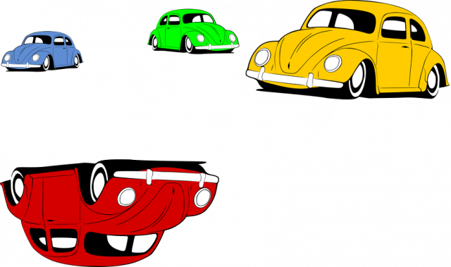 The Beetles (bokserka damska) jasna grafika