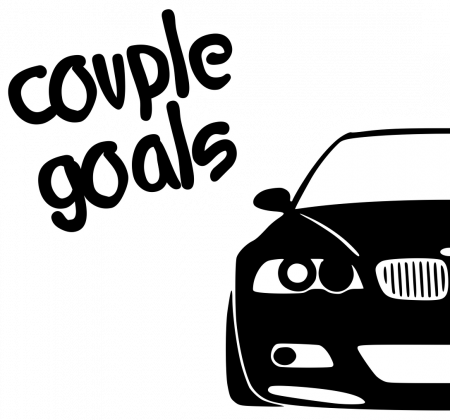 Couple Goals - BMW E46 (bluzka damska)
