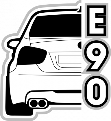 BMW E90 model code (koszulka męska)