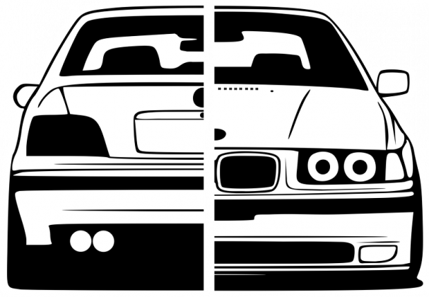 Front N Back E36 (bluzka damska)