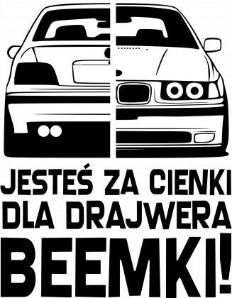 Front N Back E36 - Dla beemki za cienki (kubek)