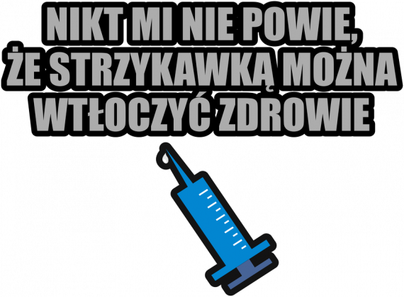 Szczepionki (bluzka damska długi rękaw)