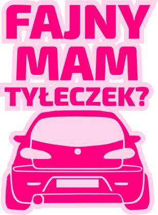 Tyłeczek - AR 147 (bluza damska kaptur)