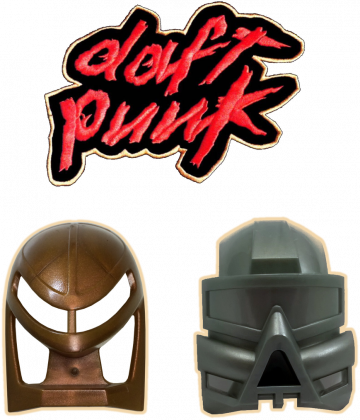 Daft Punk Bionicle tylko granatowe