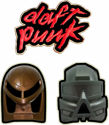 Daft Punk - Bionicle - Białe