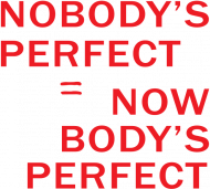 bluza damska szara: NOBODY'S PERFECT