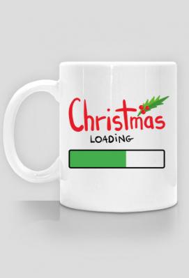 Kubek, Christmas loading, święta, zima, prezent - Prezent na każdą okazję
