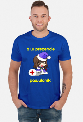 Koszulka świąteczna anime pielęgniarka - WeebStuff