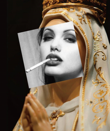 bluza maryja tumblr kyrie angeline jolie