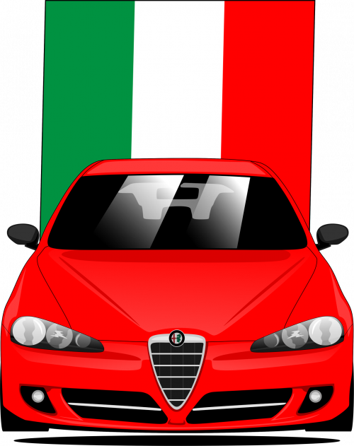 Alfa Romeo 147 - Bluza z kapturem