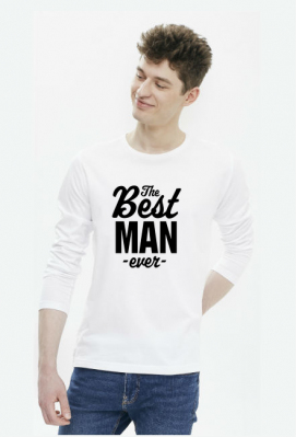 Koszulka - The Best Man Ever - Aleks Makowski