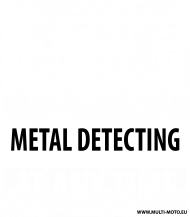 Warning Metal Detecting
